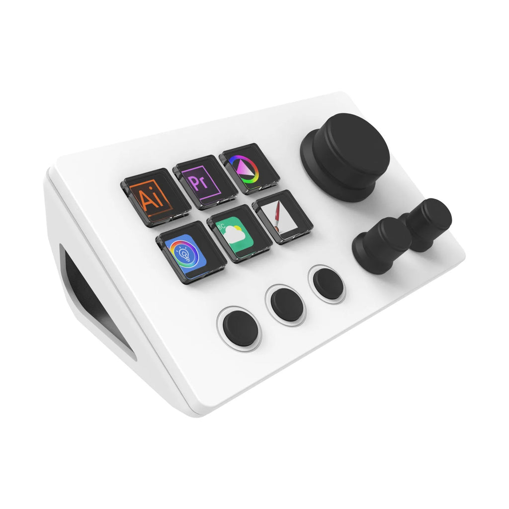 Visual Keyboard N3 silicone numeric keypad in black or white with 2-metre USB cable