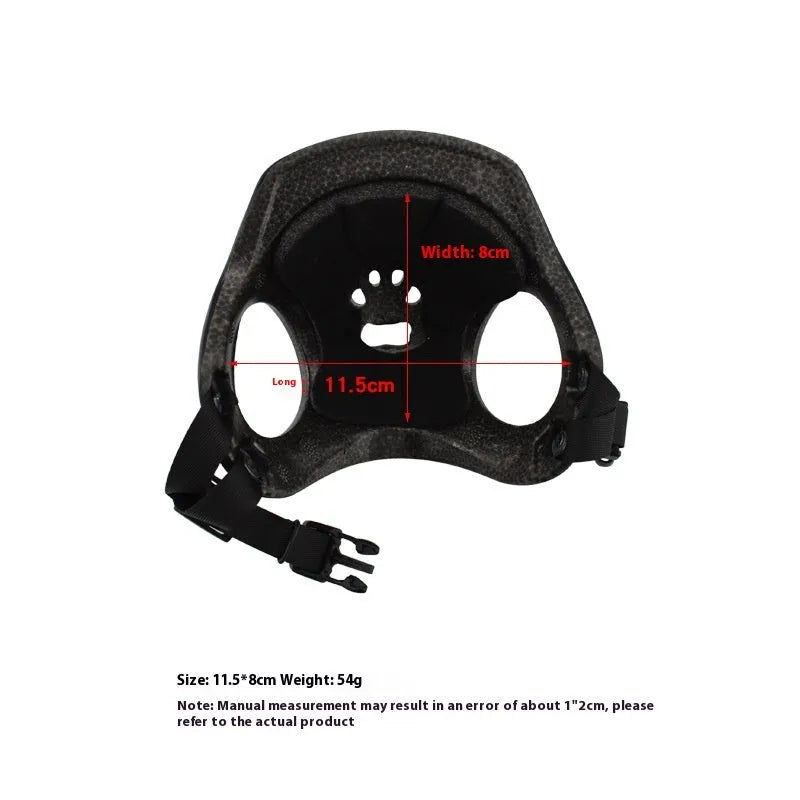 Plastic cycling helmet for small and medium sized dogs in three colour options