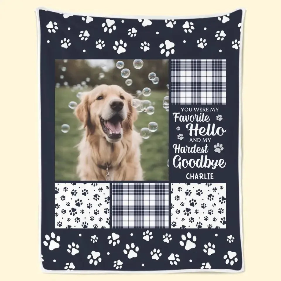 White polyester flannel pet dog blanket shown in American style bedding arrangement