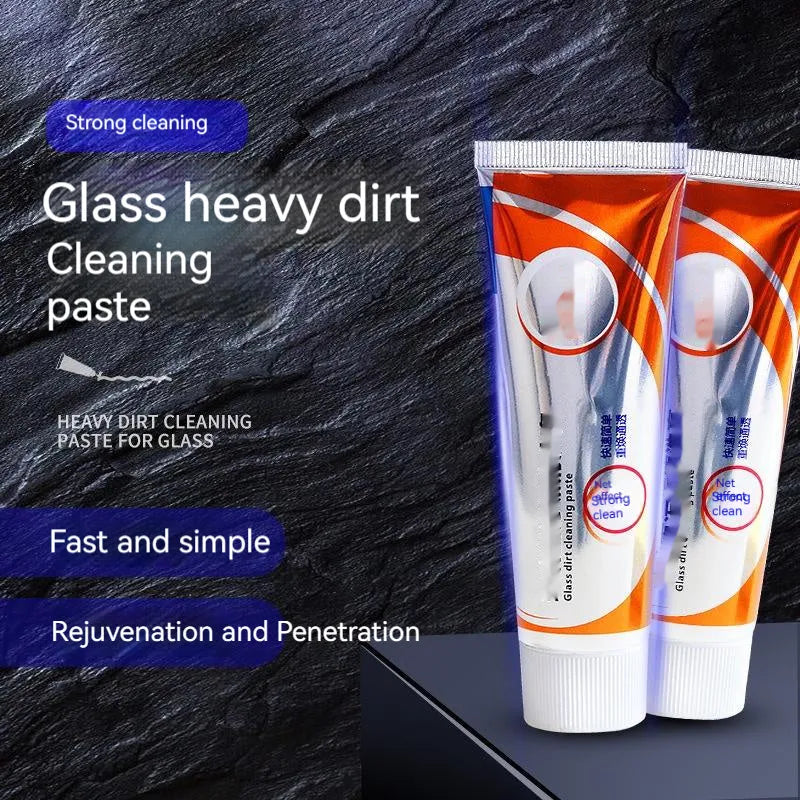 65ml white car windscreen descaling agent with sponge applicator for removing oil stains from glass