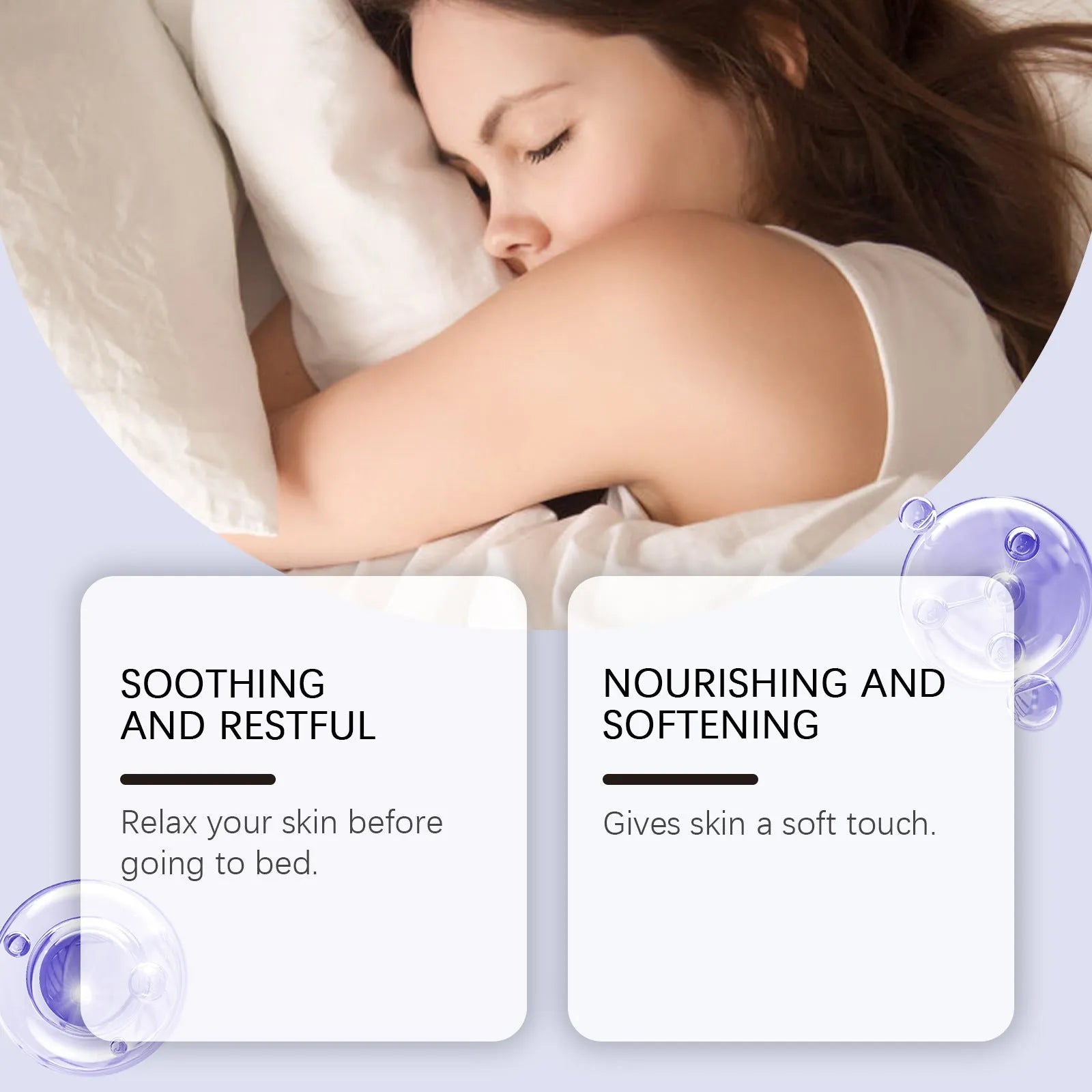 Sleep Magnesium Essence Cream gentle night moisturiser in a 90g white jar.