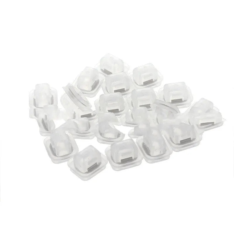 BMW 5 Series 7 Series interior plastic fasteners with transparent colour and peach wood exterior