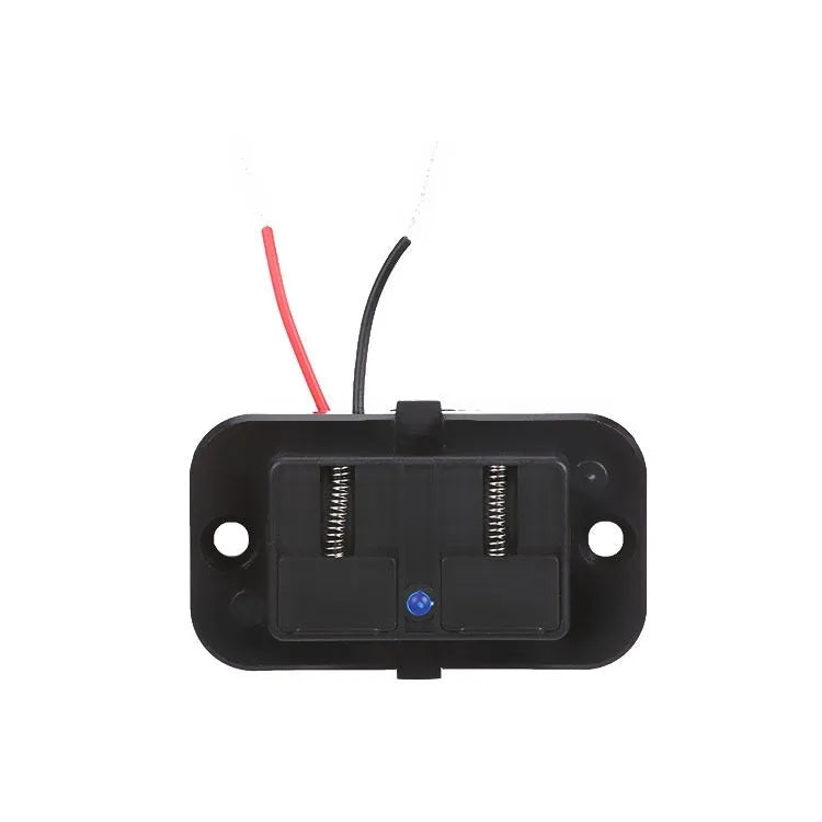 Black original QC3.0 car fast charger with TYPE-C interface showing 36W maximum output