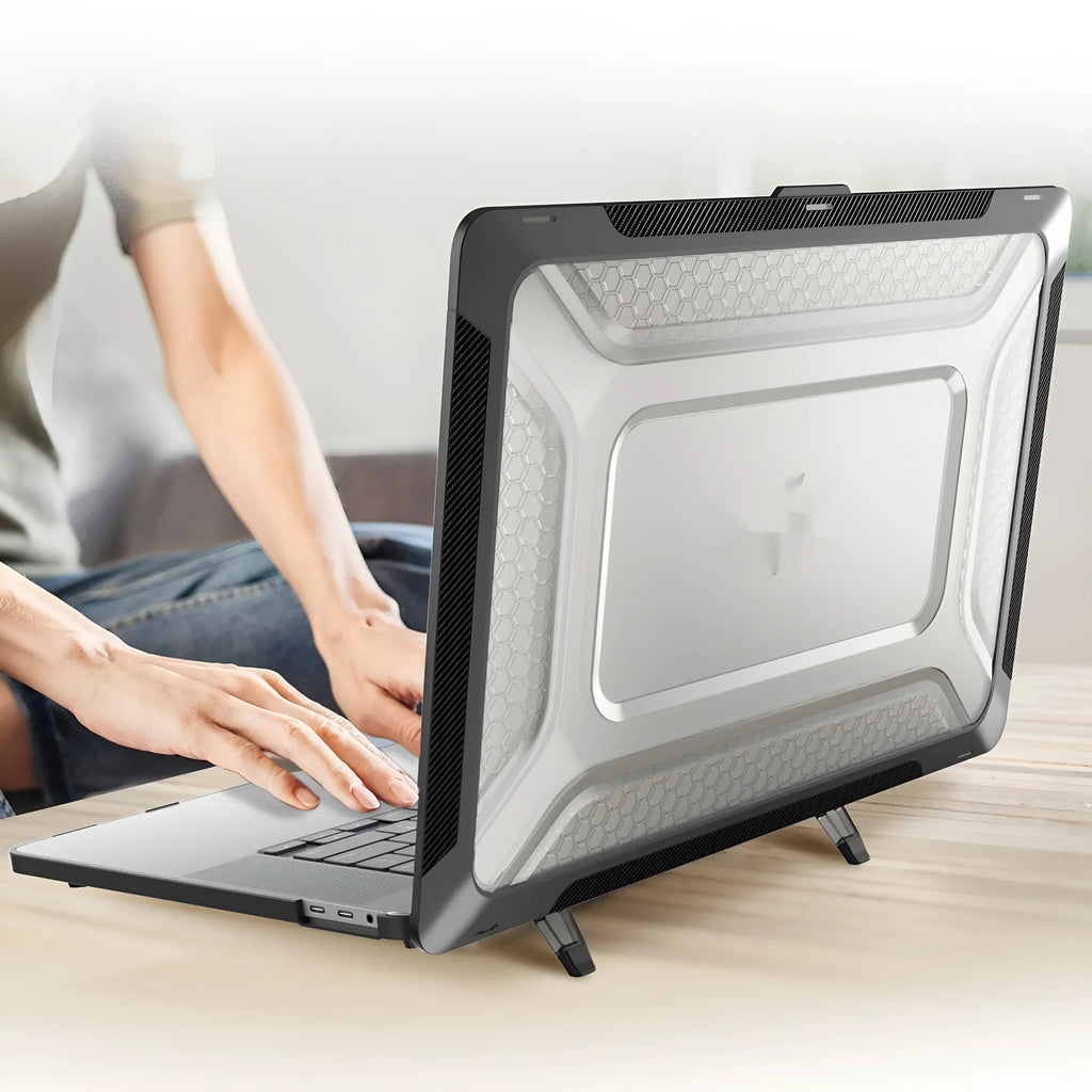 Protective laptop sleeve for MacBook Air and Pro models in four colour options