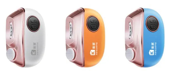 Blue electric nail clippers and automatic nail polish two-in-one manicure tool with Type-C charging port