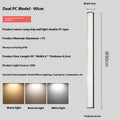 Modern outdoor wall lamp mounted on an exterior wall, showcasing its simple design.