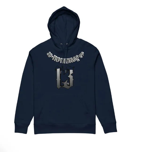 Hooded fleece-lined pullover sweater in loose fit available in multiple colours