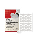 Skin wart invisible repair patch 144-count pack with microneedle applicator containing tea tree oil and centella asiatica