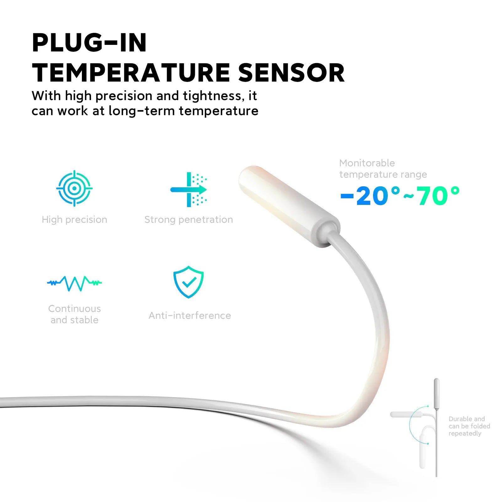 White European smart thermostatic socket with remote and voice control for heating appliances