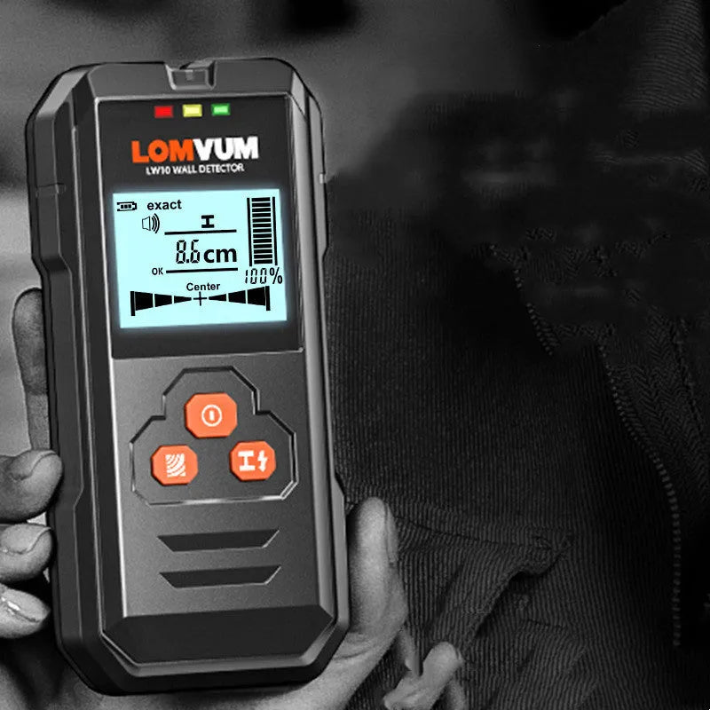 Multifunctional wall detector wire detector measuring instrument with three configuration options
