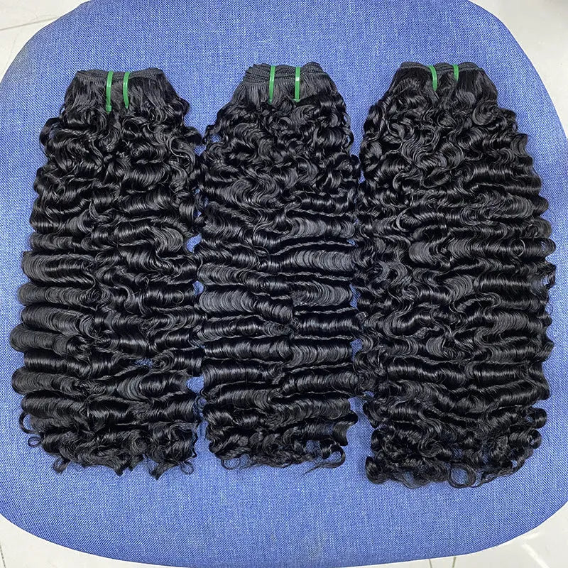 A real human hair front lace wig in pissy 06 colour, shown in a natural style.