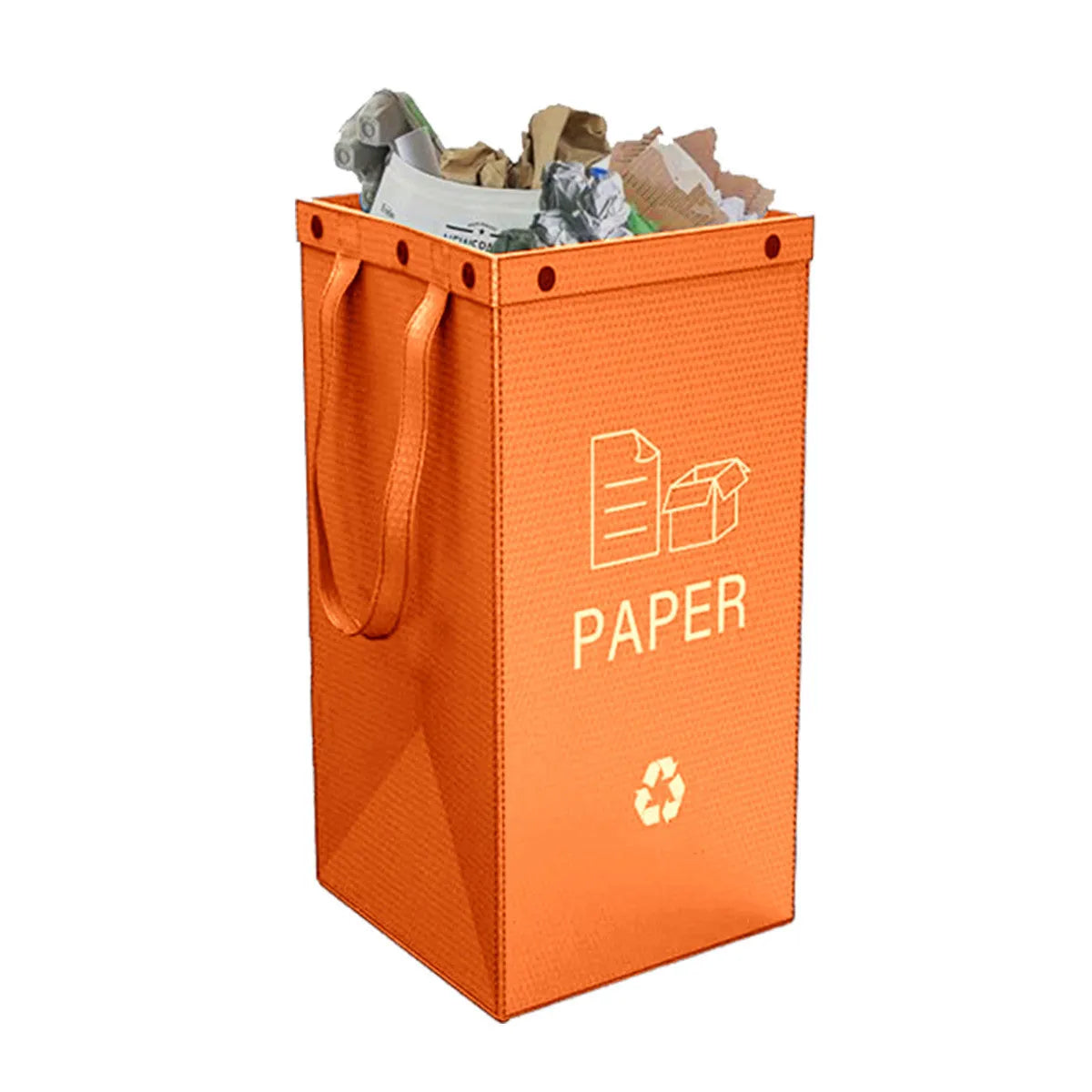 40L handbag waterproof garbage bin in various colour options with plastic liners