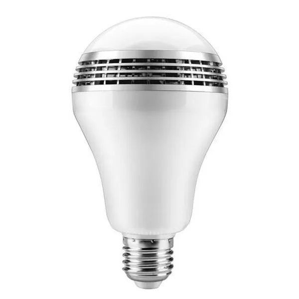 E27 smart bulb with integrated Bluetooth speaker for lighting and music