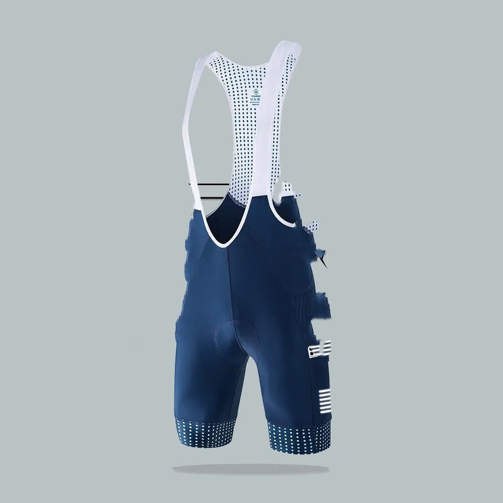 CYKBIKE men's cycling suspender shorts in black, dark blue, grey or army green colours