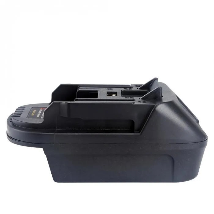 Black Milwaukee to MAKITA battery adapter for DM18M and H99F tools