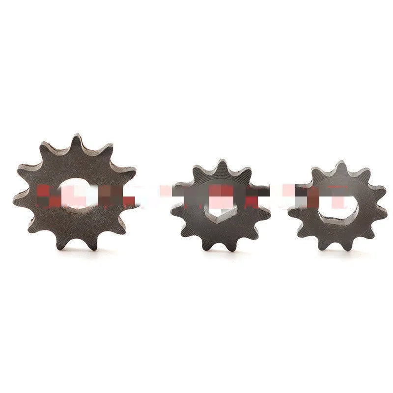 Cast iron motorcycle sprocket with 11 teeth for 25hT8F chain reduction systems