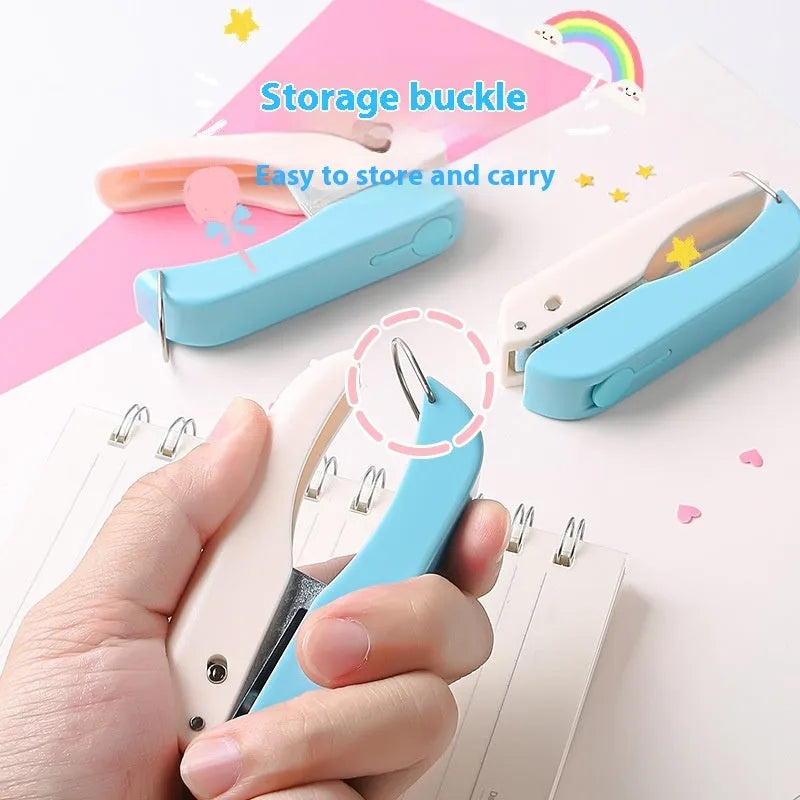Manual embossing hole punch machine with four pattern heads: love heart, star, 4mm round, and 6mm round.