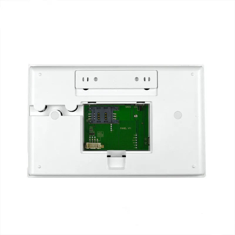Intelligent WiFi GSM touch button household burglar alarm host with dual-network connectivity