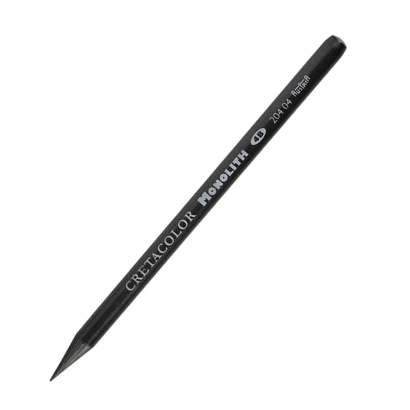 Wood-free graphite sketching pencil in 2B, 4B, or HB hardness for drawing