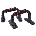 I-shaped push up bar exercise equipment set with PP sponge padding in choice of colours