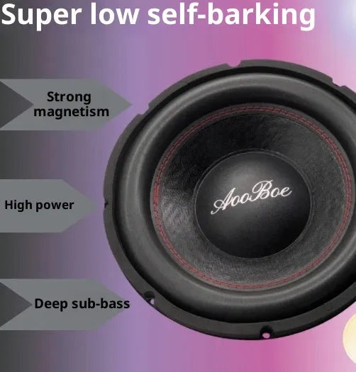 5.25 inch full-range speaker with 80 or 100 magnet for car and home audio DIY