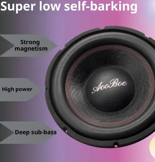 5.25 inch full-range speaker with 80 or 100 magnet for car and home audio DIY