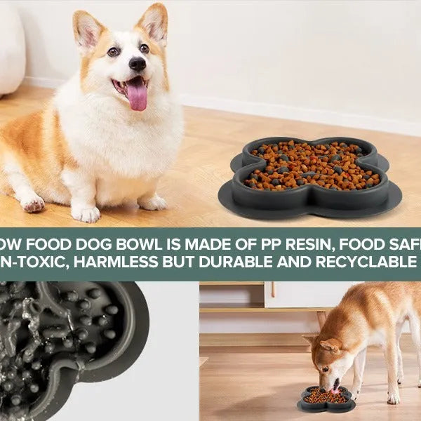 Silicone pet licking pad with textured surface and non-slip base for slow feeding