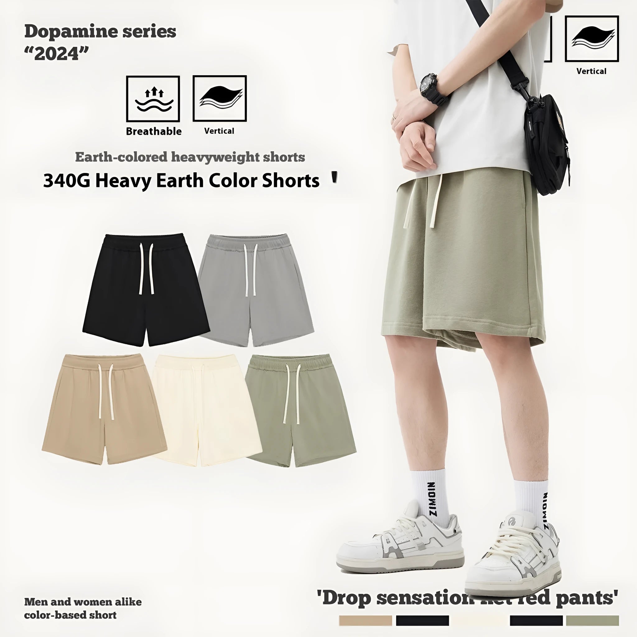 Child wearing loose-fit cotton denim shorts in charcoal grey, showing casual summer style.