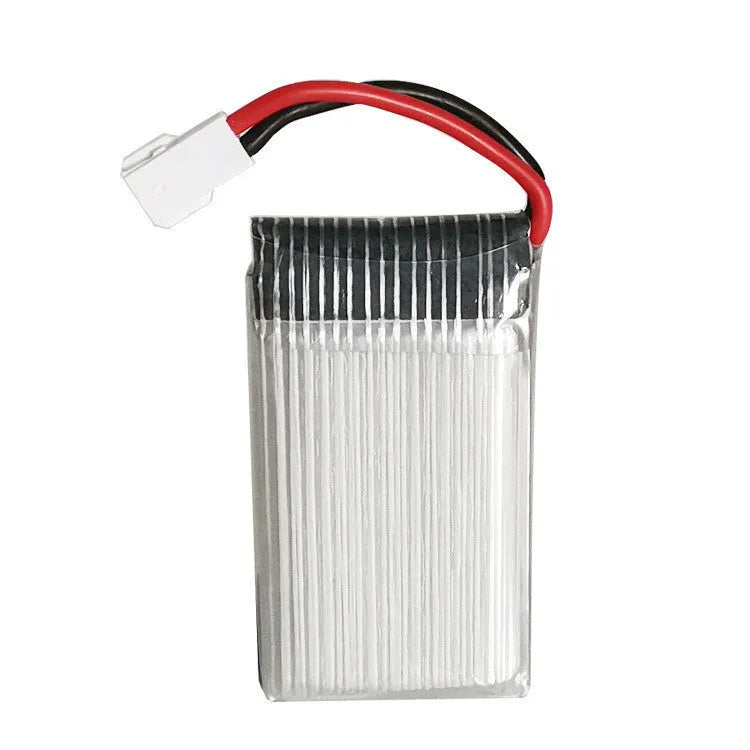 37V 600mAh polymer lithium ion UAV battery with small white head plug