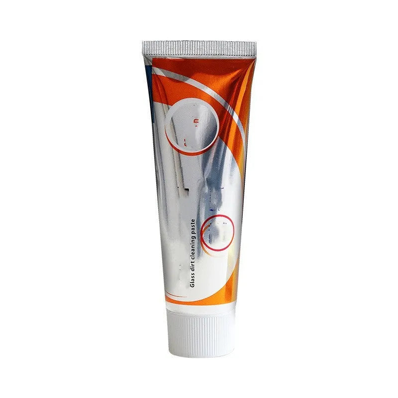 65ml white car windscreen descaling agent with sponge applicator for removing oil stains from glass