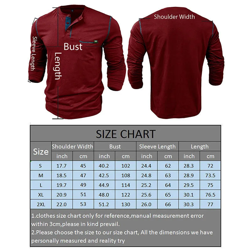 Men's long sleeve cotton blend pullover shirt in six colours: white, dark gray, black, wine red, sapphire blue, dark green. Asian sizes S-XXL.