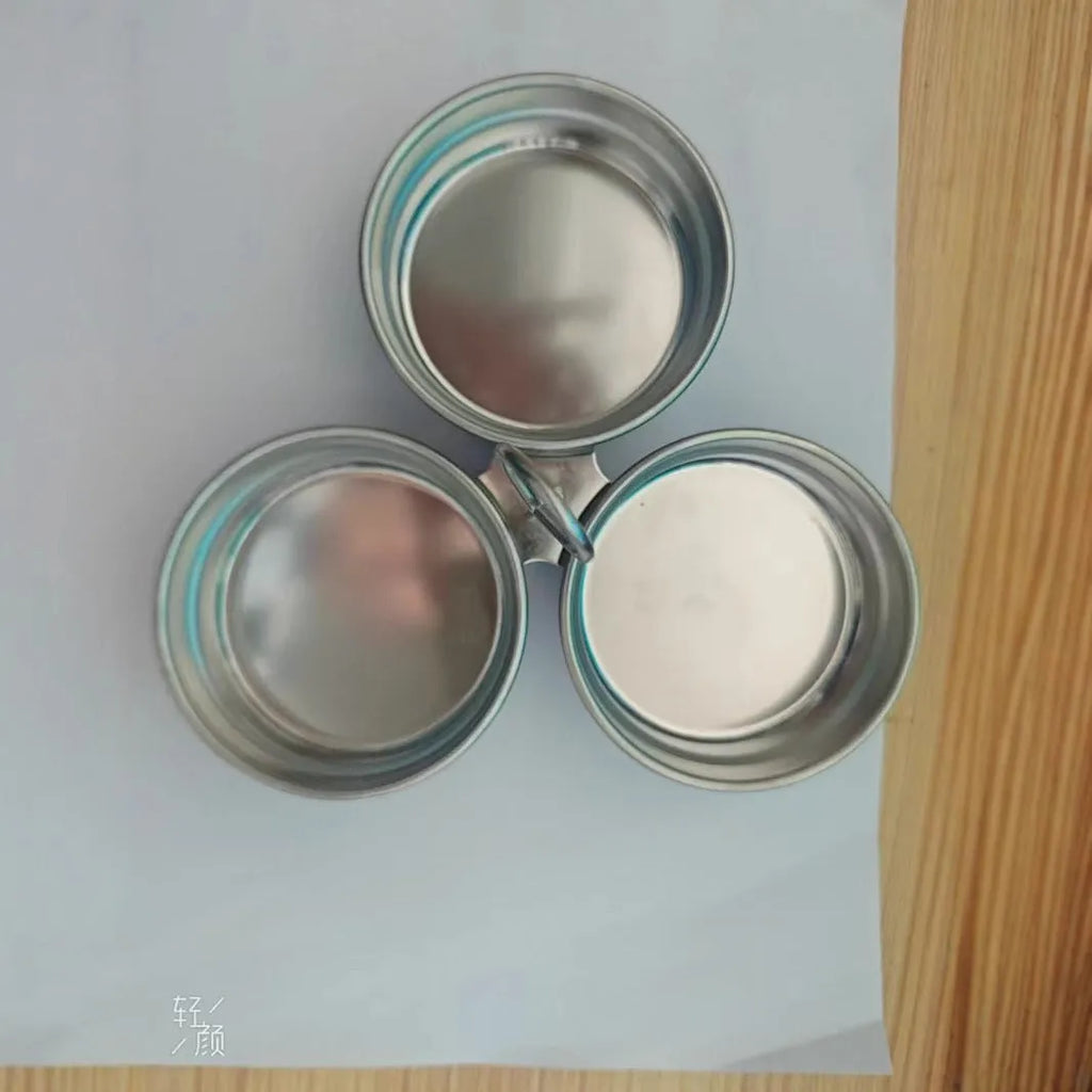 Stainless steel heart-shaped egg steamer with mini design for household use