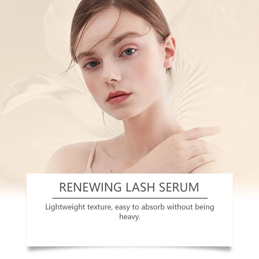 Nourish Liquid of Eyelash serum bottle with 3ML capacity containing Glycerol and peptide formula