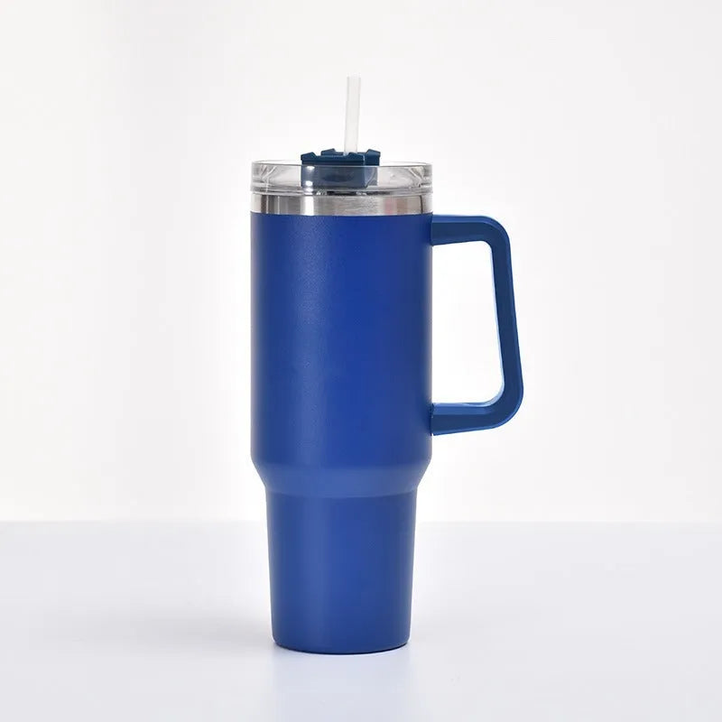 304 stainless steel vacuum cup 40oz second generation in black with double-wall insulation