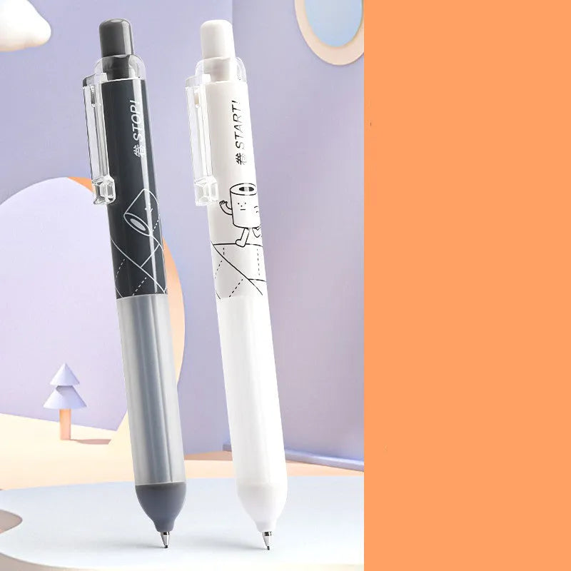0.5mm cloud grip mechanical pencil in black or white with minimalist design