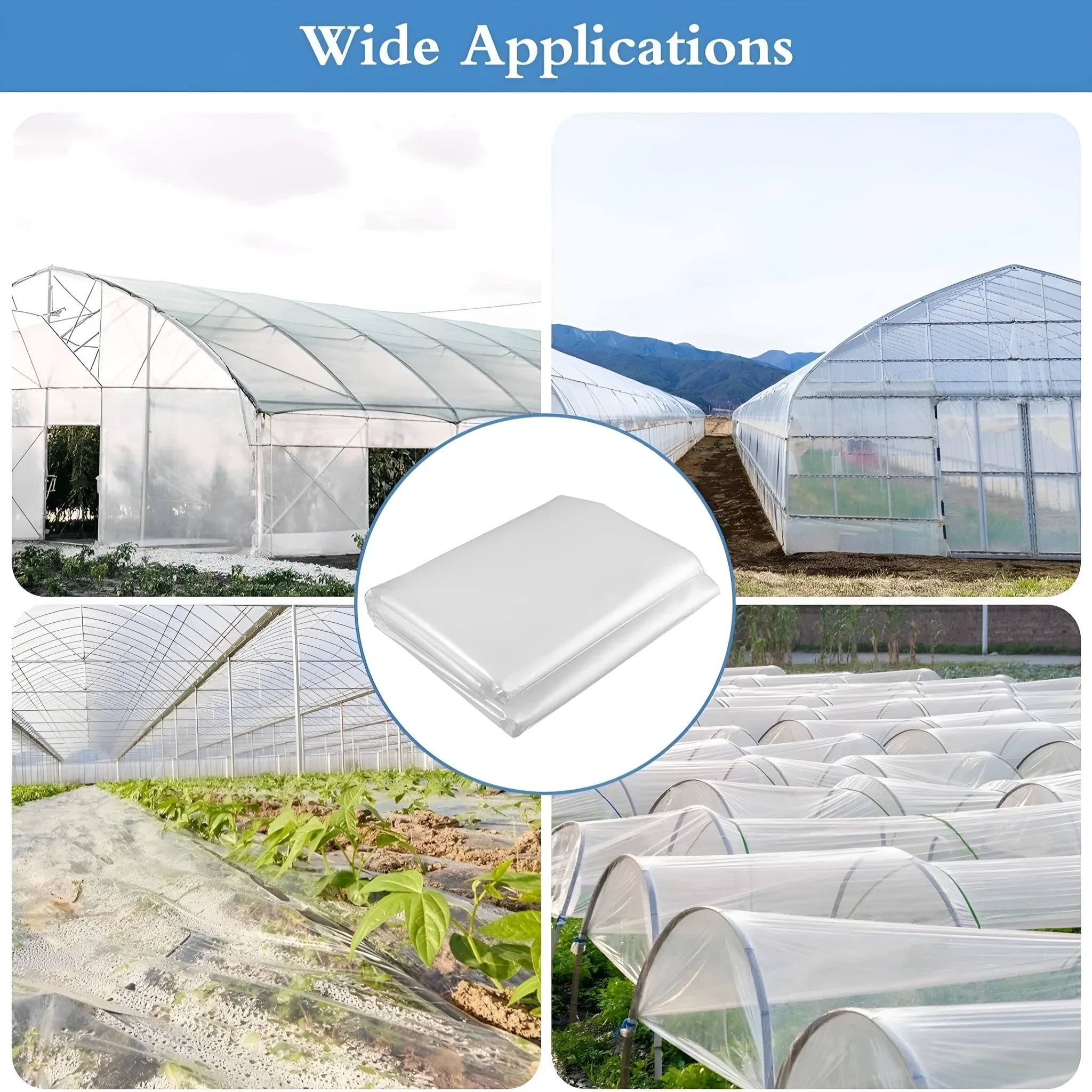 Plastic film greenhouse cold insulation sheeting for vegetable shed cold protection