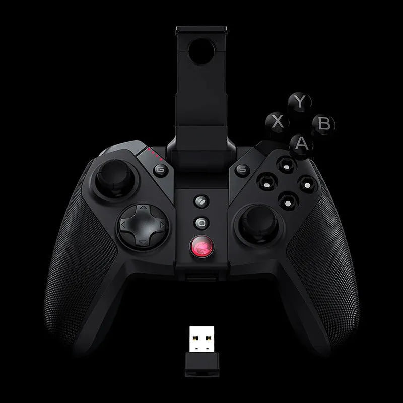 Black Gaishi chicken designed game controller with type-C port