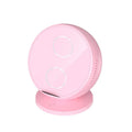 ABS plastic mobile phone wireless charging holder with Bluetooth speaker in black, blue, pink, or white.
