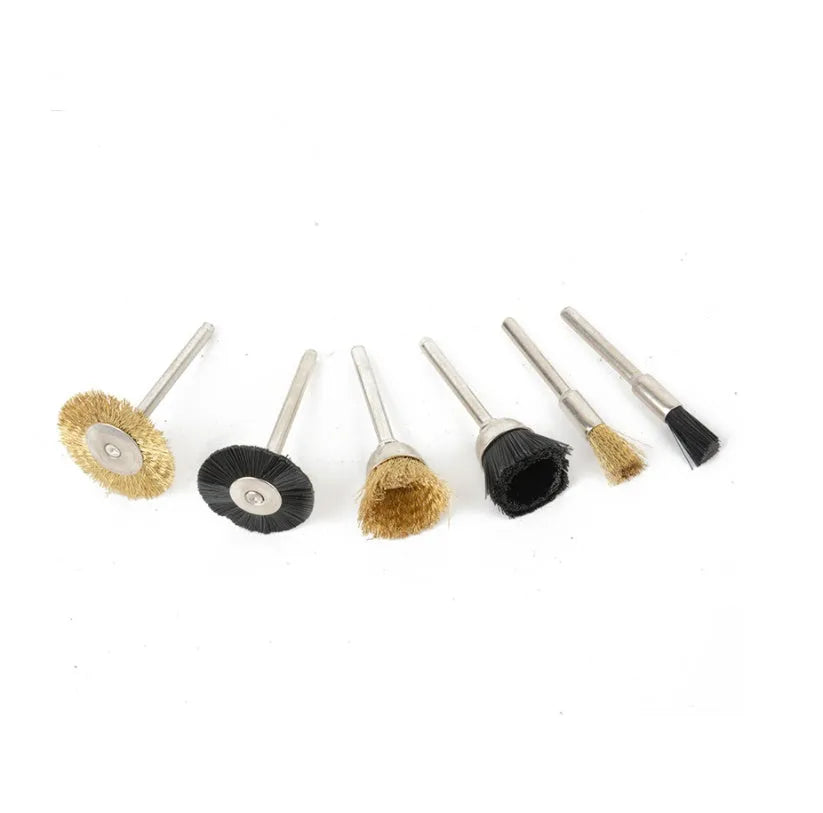 150-piece electric grinder accessories combo set with steel and copper heads, diamond wool pads, and sandpaper rings