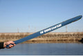 Brown telescopic fishing rod cloth bag with dimensions 95cm by 6.5cm for rod protection