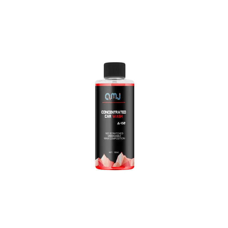 100ml bottle of super concentrated car decontamination and polishing foam cleaner