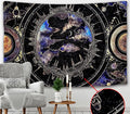 Polyester tapestry wall hanging with Nordic pattern in one of four available sizes from 150x100cm to 230x180cm
