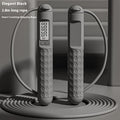 Fitness skipping rope with bearings for fat reduction training in various colour options