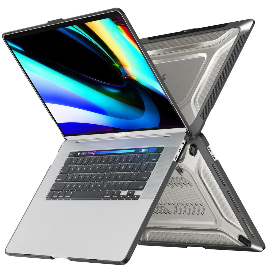 Protective laptop sleeve for MacBook Air and Pro models in four colour options