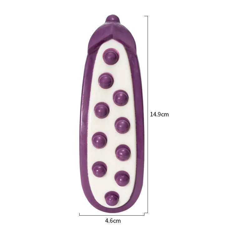 Meat-scented simulation dog toy for large dogs with biting resistant construction