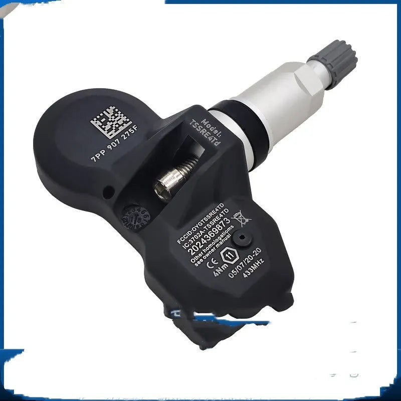 Black Audi tyre pressure monitor sensor replacement part