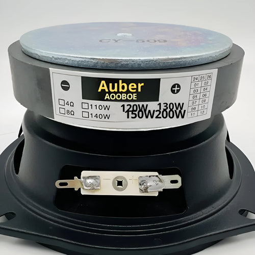 5.25 inch full-range speaker with 80 or 100 magnet for car and home audio DIY
