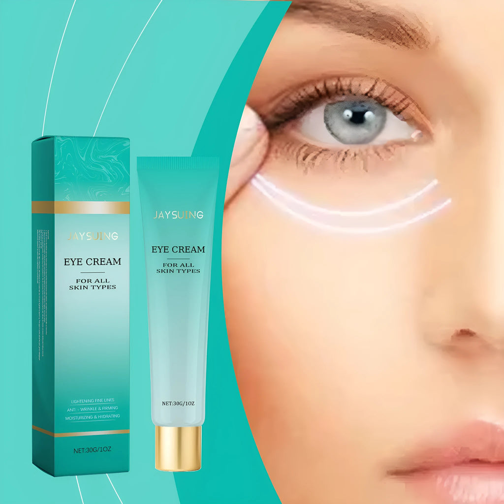 30g jar of retinol anti-aging eye cream with hyaluronic acid