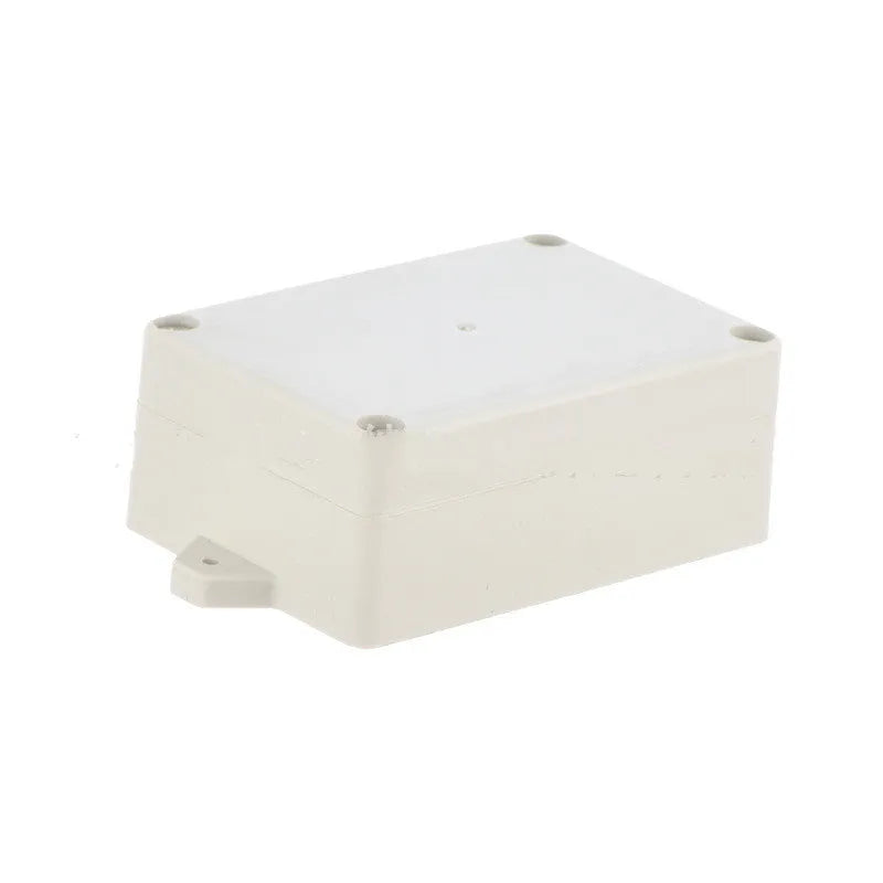 F4B-1 black ABS plastic waterproof instrument box for electrical components.