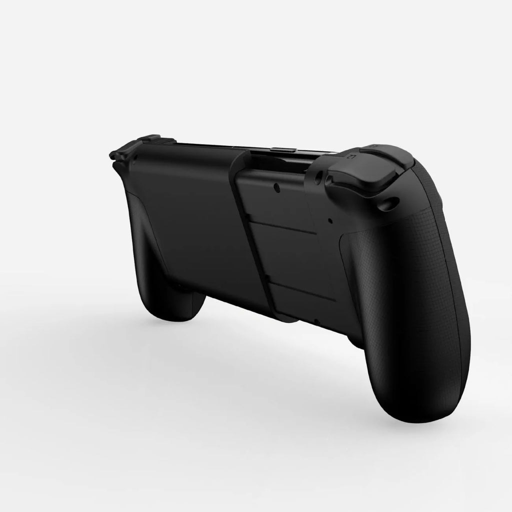 Bluetooth telescopic mobile game controller in black, red blue, or white colours